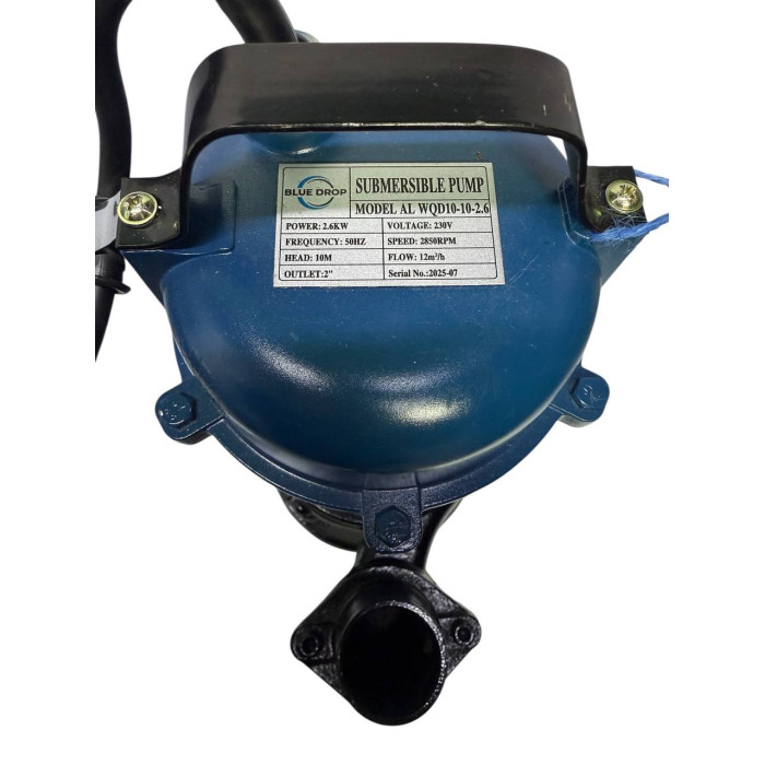 Дренажний занурювальний насос Blue Drop AL WQD 10-10-2.6Kw