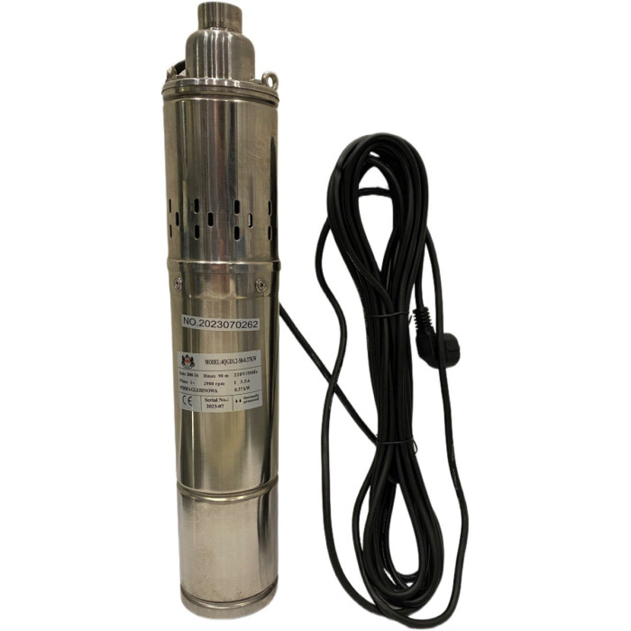 Глибинний насос KING 4QGD 1.2--50 -0.37kw шнек.
