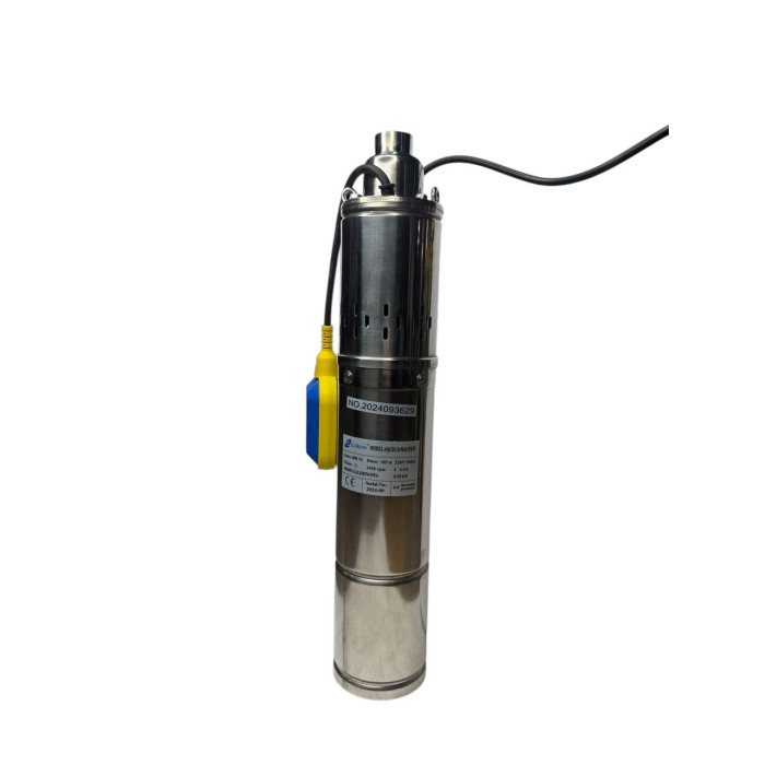 Глибинний насос шнековий 105 метрів Lukon 4QGD 1.8- 50-0.55 шнековий з поплавком без кон. коробки