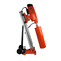Бурильна установка DK-250/2 4,8 кВт 500об/хв  зі стійкою та нахилом 45°