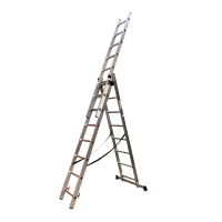 Драбина 3-секц. розкл. 3*8сх. 2,18-4,88м