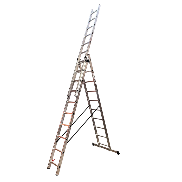 Драбина 3-секц. розкл. 3*10сх. 2,72-6,5м