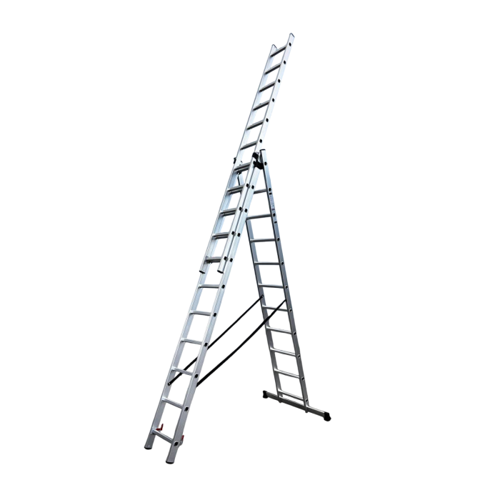 Драбина 3-секц. розкл. 3*11сх. 2,99-7,31м
