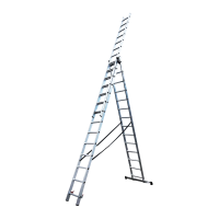 Драбина 3-секц. розкл. 3*14сх. 3,8-9,74м