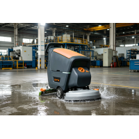 Підлогомийна машина акум., GTM FloorMax 100 А*год (Li-ion)/530мм/2100м/год