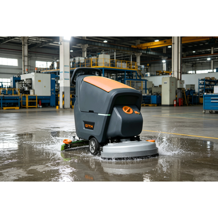 Підлогомийна машина акум., GTM FloorMax 100 А*год (Li-ion)/530мм/2100м/год