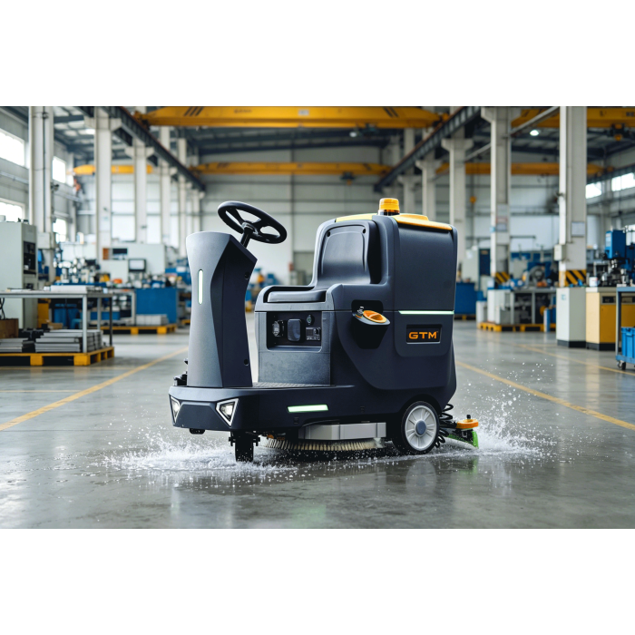 Підлогомийна машина акум., GTM EverClean 100 А*год (Li-ion)/560мм/4400м/год