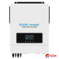 Гібридний сонячний інвертор EDON EPM-MAX-10,2KW (Чистий синус)