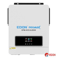Гібридний сонячний інвертор EDON EPM-ECO-6,2KW (Чистий синус)