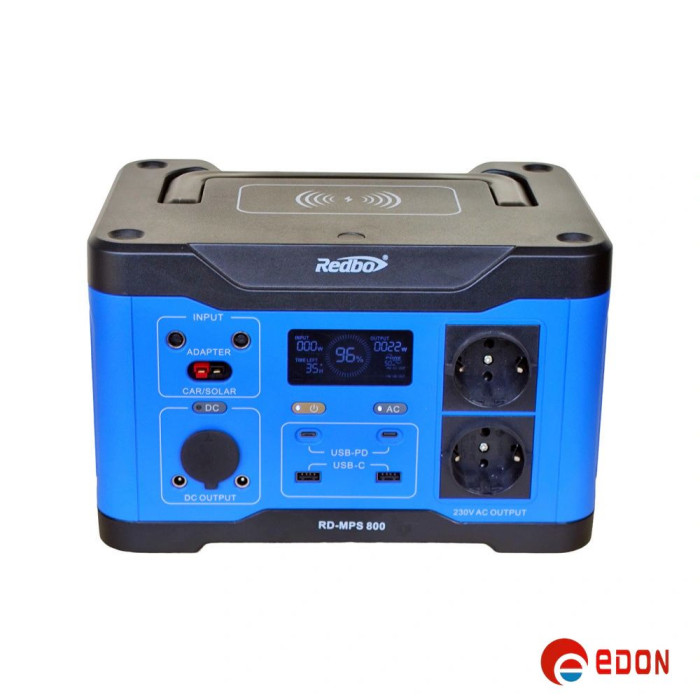 Портативна зарядна станція REDBO Portable Power Station 800W 891,7Wh