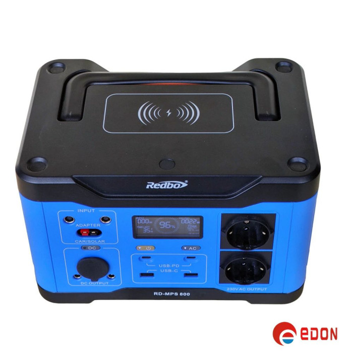Портативна зарядна станція REDBO Portable Power Station 800W 891,7Wh