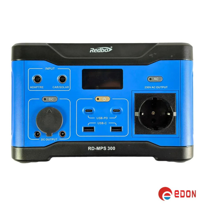 Портативна зарядна станція REDBO Portable Power Station 300W 265.7Wh