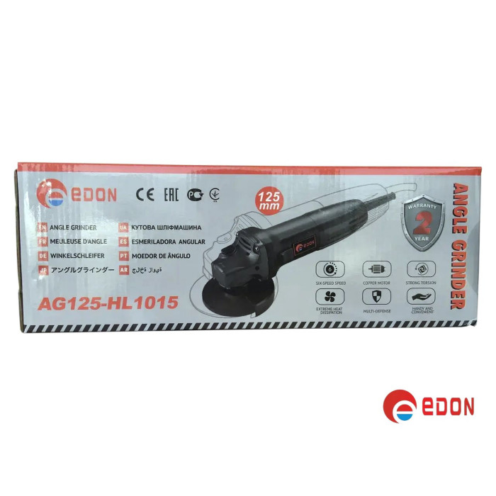 Болгарка Edon AG-125/HL1015