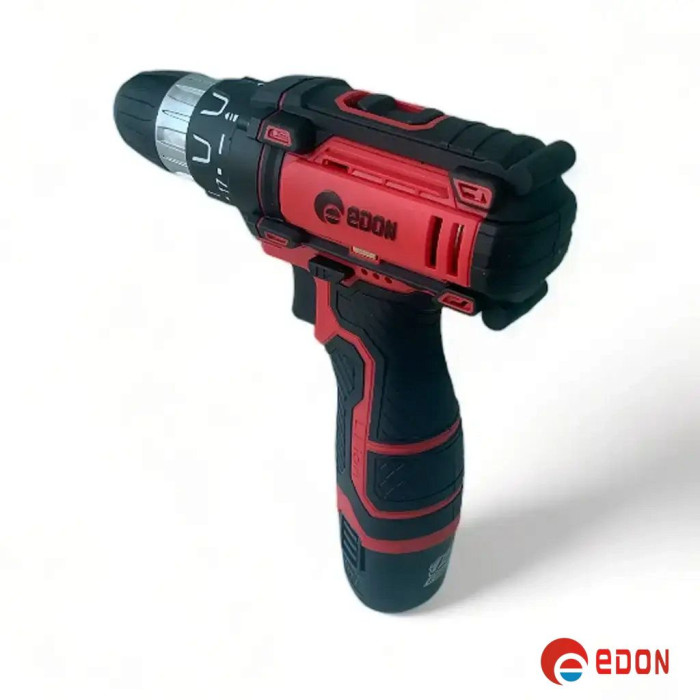 Акумуляторний шуруповерт із набором насадок EDON AD-12CK OL (кейс, 12V / 2.0 А·год, 2 АКБ)