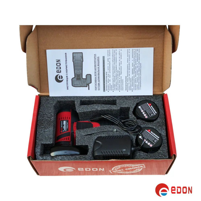 Акумуляторна болгарка EDON OAG-20/76 OL