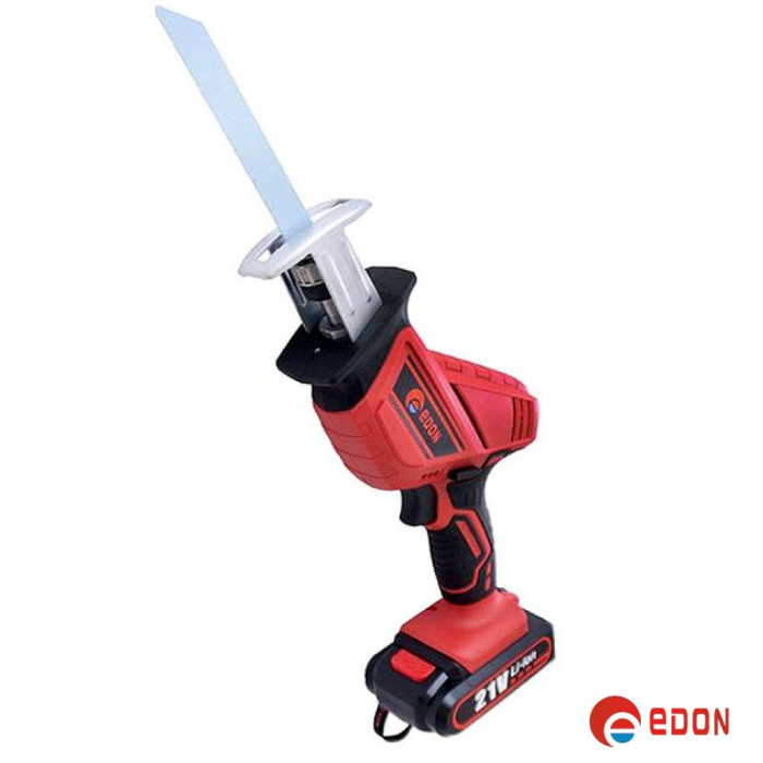 Акумуляторна шабельна пилка EDON AD-21Fj (21V /2.0 А·г)