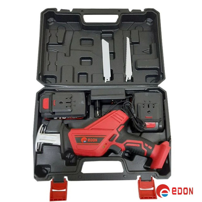 Акумуляторна шабельна пилка EDON AD-21Fj (21V /2.0 А·г)