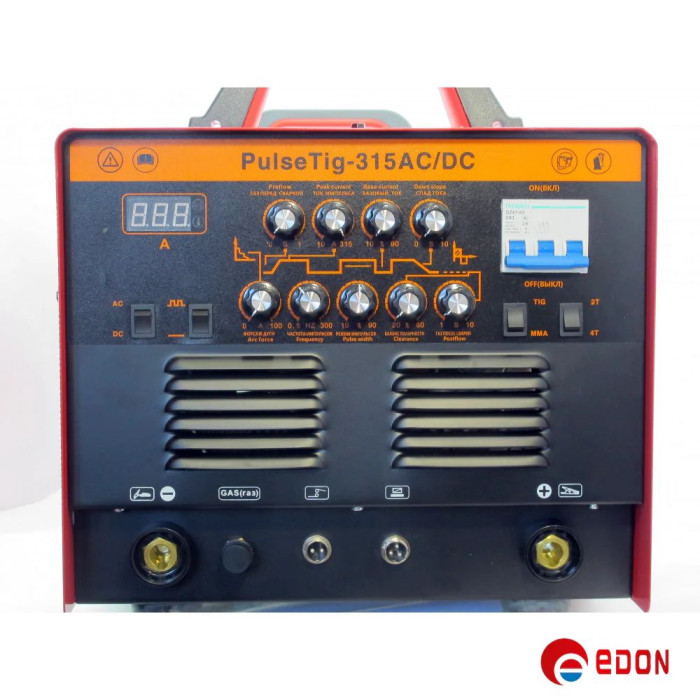 Інверторне аргонне зварювання EDON PULSETIG-315 AC/DC (380V)