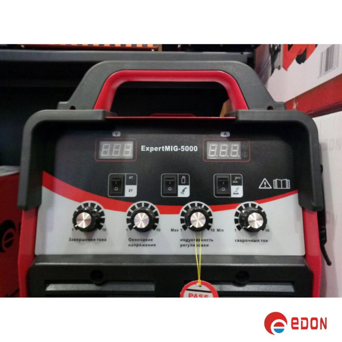 Зварювальний напівавтомат 2 в 1 EDON EXPERTMIG-5000Q (380V)