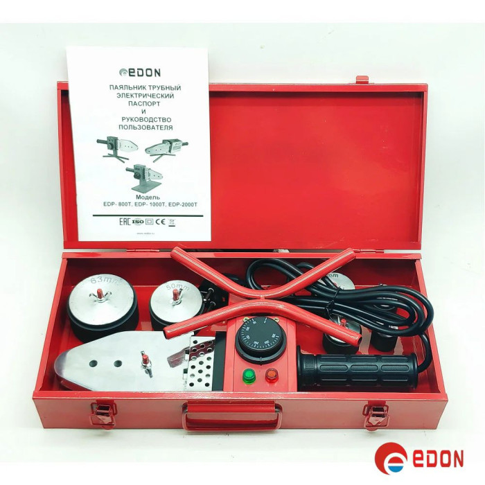 Паяльник для пластикових труб EDON EDP-1000T