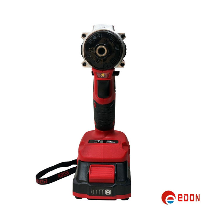 Акумуляторний шуруповерт безщітковий EDON ED-SM21 BL (для біт, без патрона)