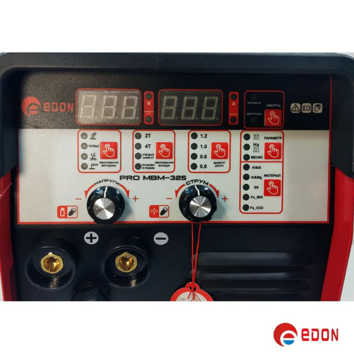 Інверторний зварювальний апарат EDON PRO MBM-325 (MMA+MIG+TIG)