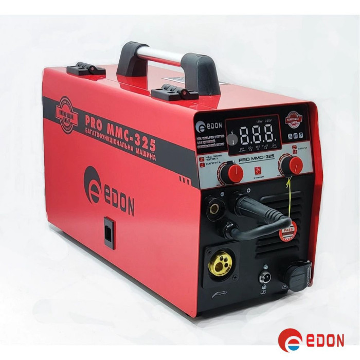 Інверторний зварювальний апарат EDON PRO MMC-325 (MIG/MMA/CUT/LIFT TIG)