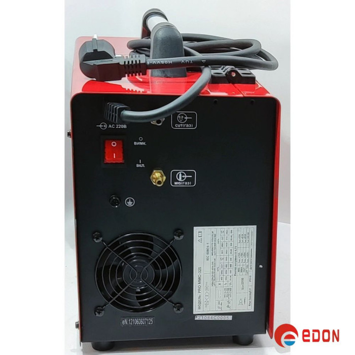 Інверторний зварювальний апарат EDON PRO MMC-325 (MIG/MMA/CUT/LIFT TIG)