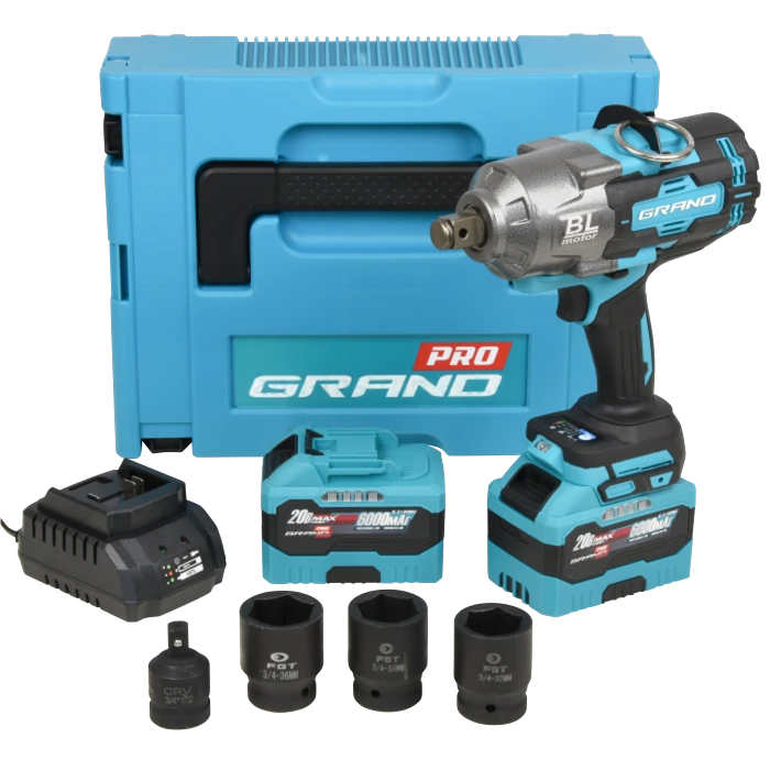 Акумуляторний гайковерт Grand АГ-2100UBL