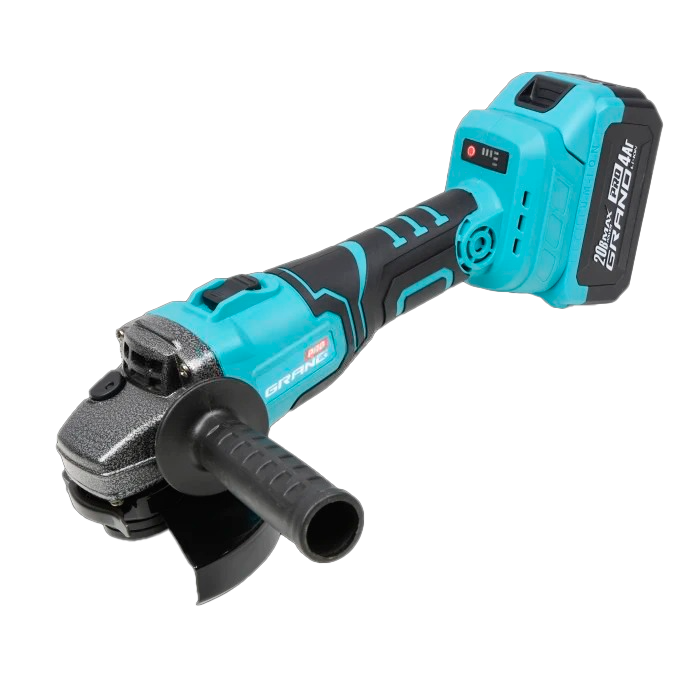 Акумуляторна кутова шліфмашина Grand МШУ-20BL/PRO-1