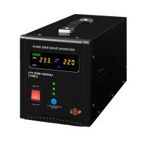 Безперебійник LogicPower LPY-PSW-1000VA+ (700Вт) - ДБЖ з правильною синусоїдою (12В)