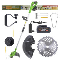 Акумуляторний тример Procraft PTA24BL (акумулятор 3 Аг та зарядка)