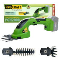 Акумуляторні ножиці кущоріз Procraft PGH2000