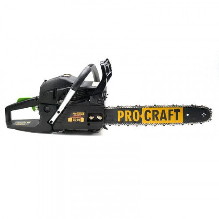 Бензопила Procraft GS50 з шиною 40 см (52 см³)