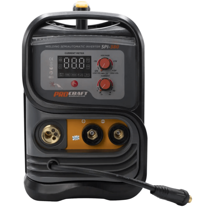 Інверторний зварювальний напівавтомат Procraft industrial SPI380 New