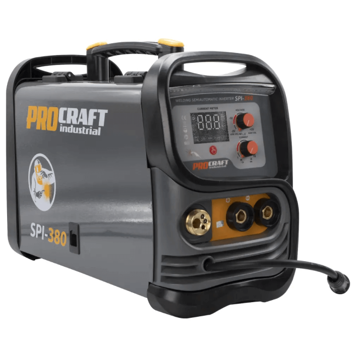 Інверторний зварювальний напівавтомат Procraft industrial SPI380 New