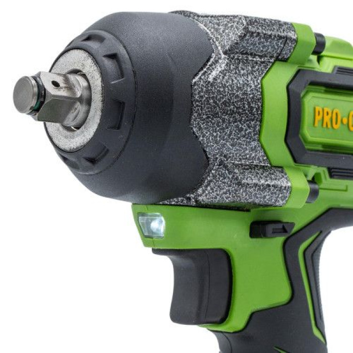 Акумуляторний гайковерт Procraft PWA36 з батареями та зарядним в кейсі (850 Нм)