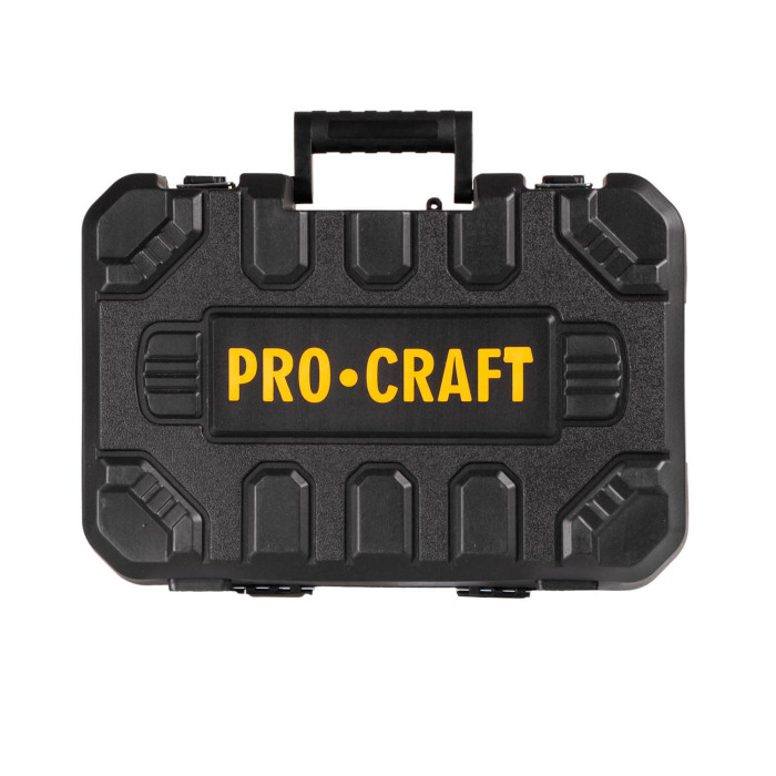 Акумуляторний гайковерт Procraft PWA82 з акумулятором 4 Аг та зарядним в кейсі