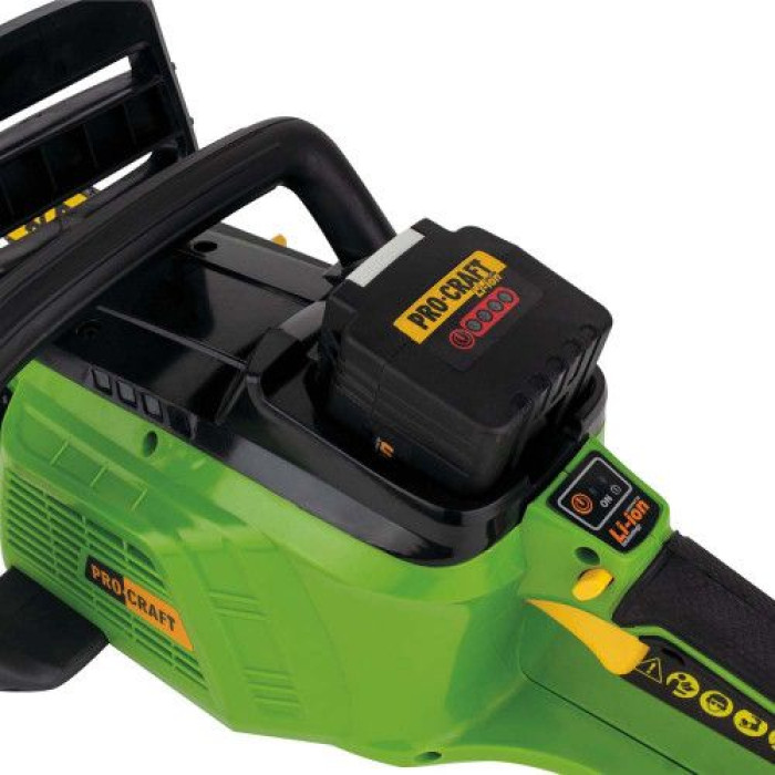 Акумуляторна пила Procraft PKA40Li з батареєю 4 Ah та зарядкою