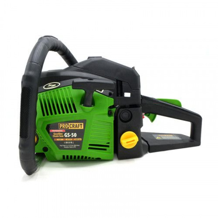 Бензопила Procraft GS50 з шиною 40 см (52 см³)