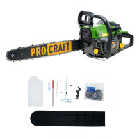 Пила бензинова Procraft GS450 з металевим стартером (45 см)