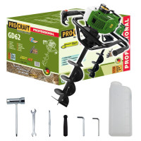 Мотобур Procraft Professional GD62