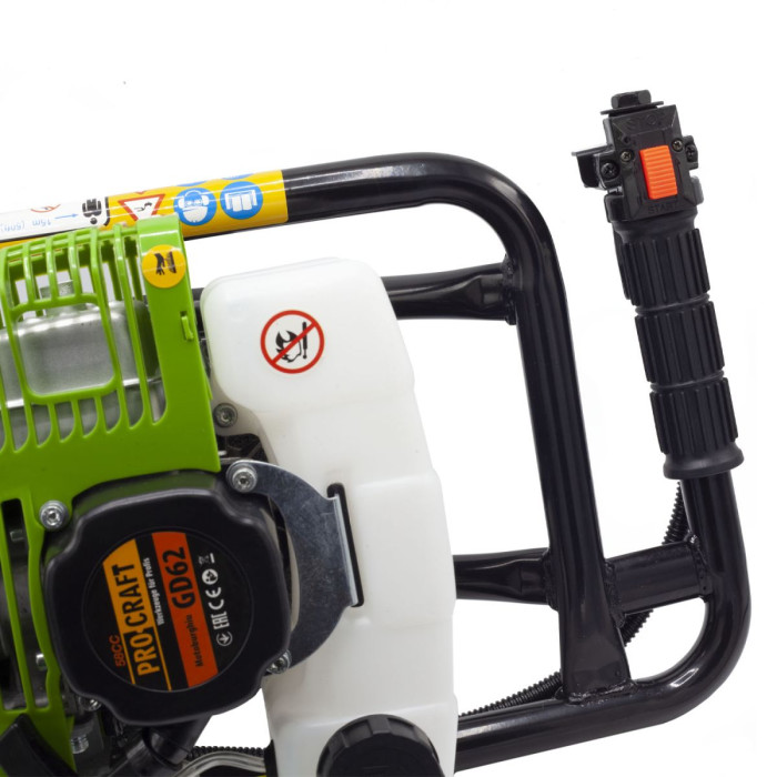 Мотобур Procraft Professional GD62