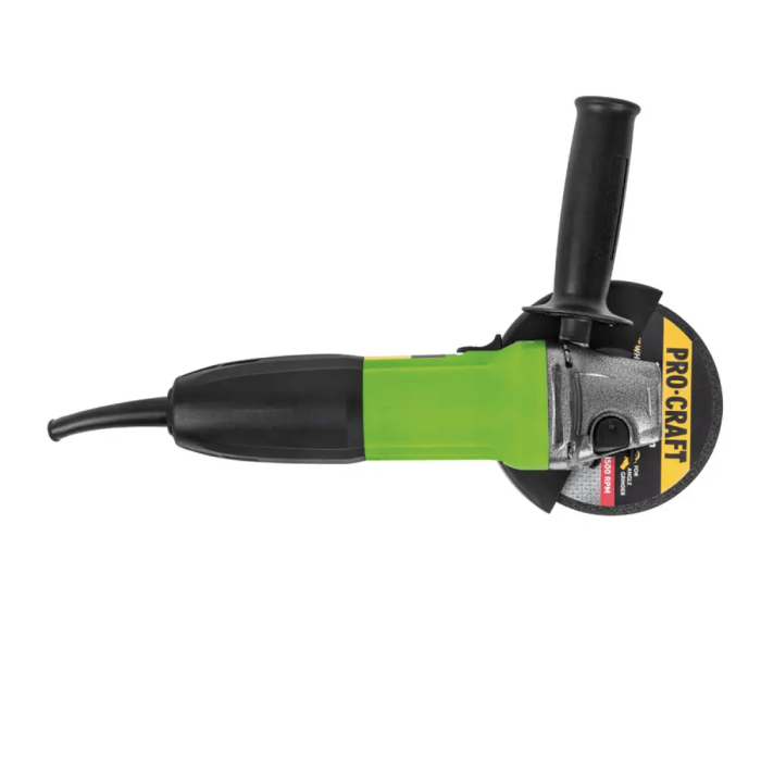 Електрична болгарка Procraft PW1100 з диском 125 мм