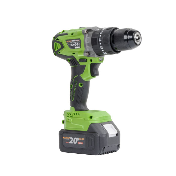 Акумуляторний шуруповерт Procraft PA18BL Universal Extra з розширеним комплектом