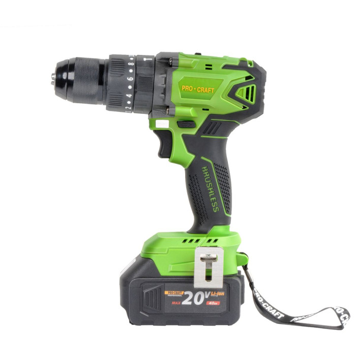 Акумуляторний шуруповерт Procraft PA18BL Universal Extra з розширеним комплектом