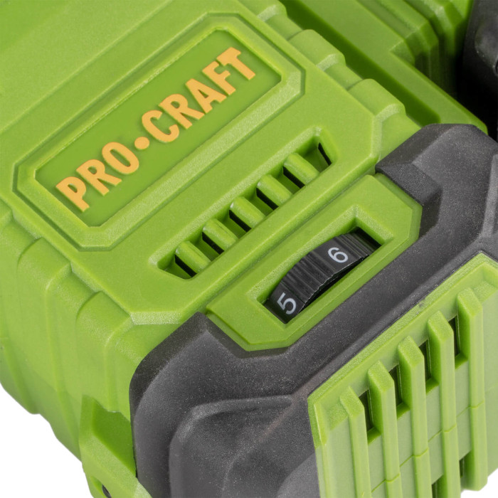 Акумуляторний перфоратор Procraft PHA30 з 2-х акумуляторами по 4 Аг та зарядним в кейсі