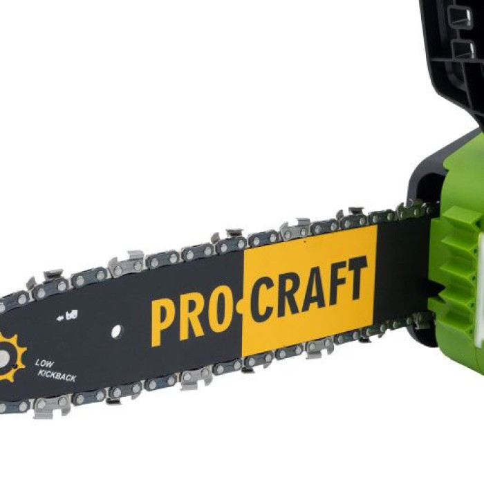 Пила акумуляторна Procraft PKA38 з шиною 30 см (безщіткова)