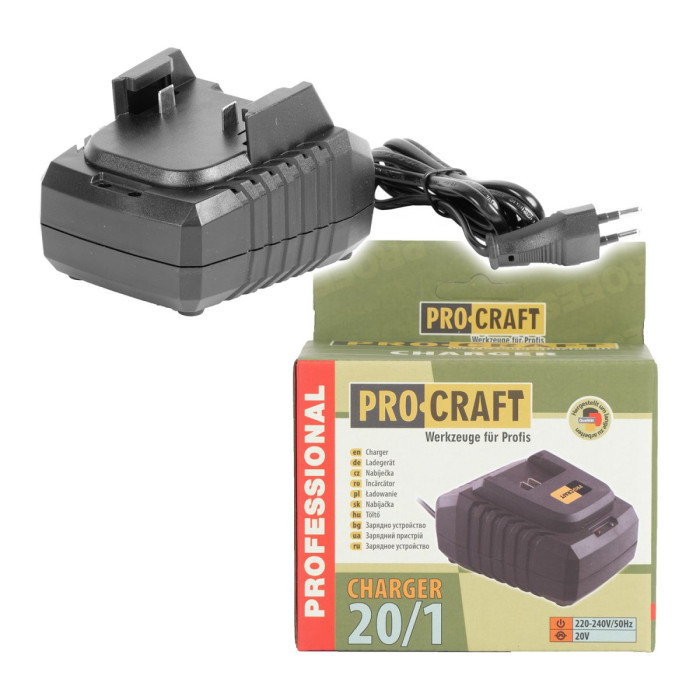 Зарядний пристрій Procraft Charger F20 (однопортовий)