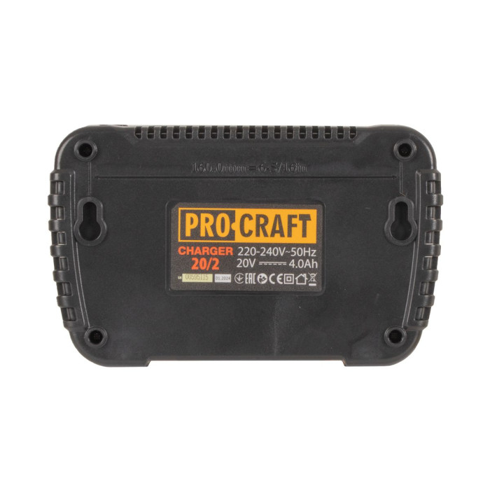 Зарядний пристрій Procraft (двохпортовий)